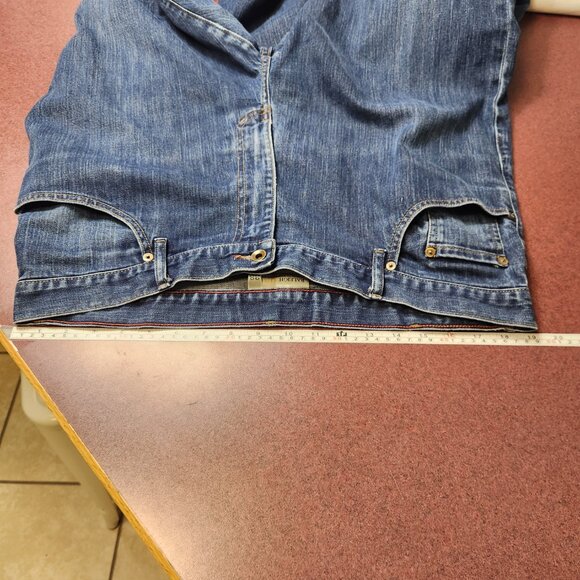 Raleigh Denim Workshop Jeans 38 Alexander Relaxed Straight Hand Crafted Med Wash - Picture 11 of 16